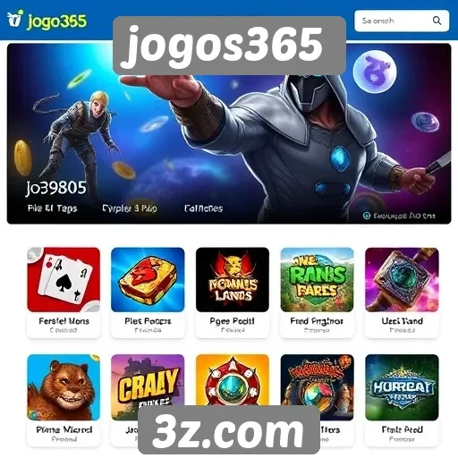 Análise das principais categorias de jogos no jogos365